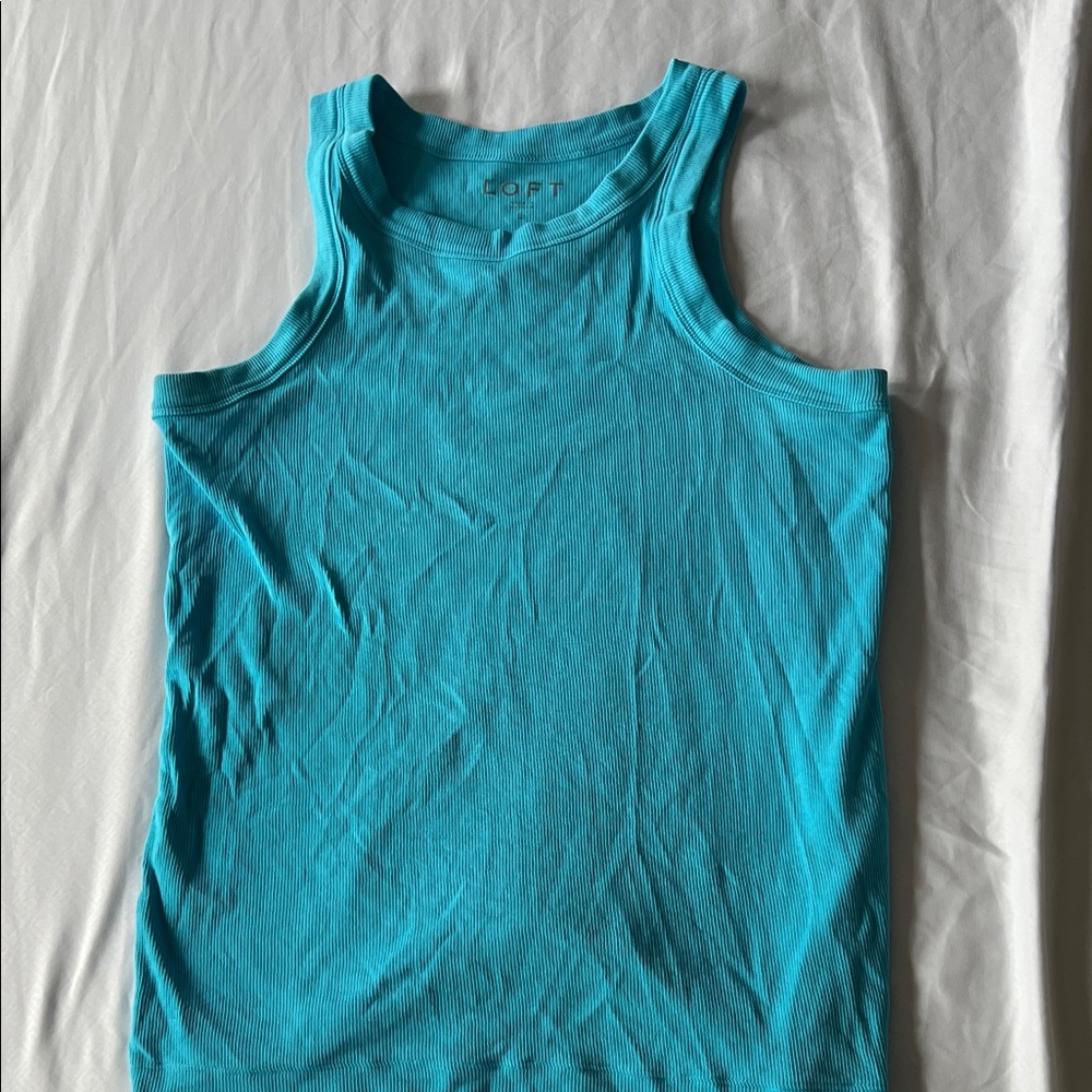 LOFT Turquoise Tank Top for Women
